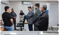 بازدید معاون درمان دانشگاه علوم پزشکی زاهدان ازمراحل راه اندازی دستگاه MRI  بیمارستان خاتم الانبیاء(ص)