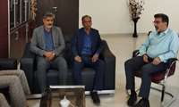 نشست هم اندیشی معاون درمان دانشگاه علوم پزشکی زاهدان با رئیس بیمارستان نبی اکرم(ص)
