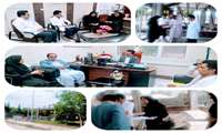 بازدید مدیر پرستاری دانشگاه از پروژه ساخت پانسون های پرستاری