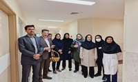 در دومین روز از هفته ملی جمعیت دکتر مومنی معاون درمان دانشگاه