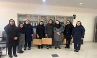 دیدار صمیمانه مدیر پرستاری دانشگاه با همکاران اداره مامایی به مناسبت روز ماما