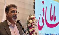 دکتر مومنی، معاون درمان دانشگاه علوم پزشکی زاهدان در مراسم گرامیداشت روز ماما: