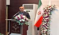 دکتر محمدی، رئیس دانشگاه علوم پزشکی زاهدان در مراسم گرامیداشت روز ماما