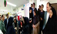حضور دکتر حضرتی معاون پرستاری وزارت بهداشت درمان و آموزش پزشکی در بیمارستان علی ابن ابیطالب(ع) زاهدان